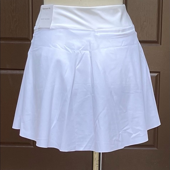 Nike Dri-Fit white tennis skirt - Picture 3 of 4